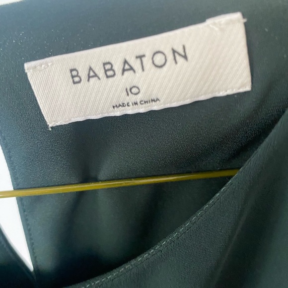 Forest green BABATON aritzia dress - Picture 2 of 4